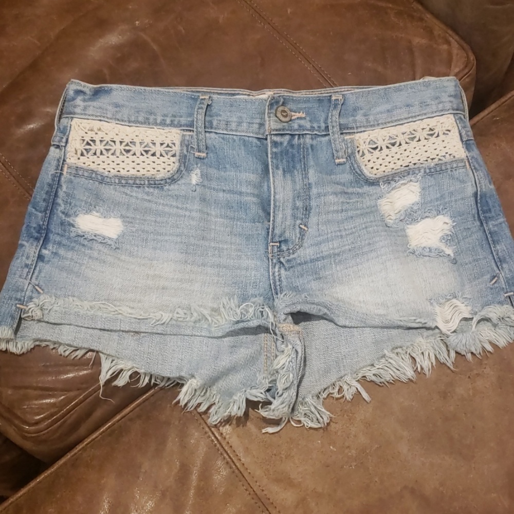 Hollister distressed shorts (2 for 20)